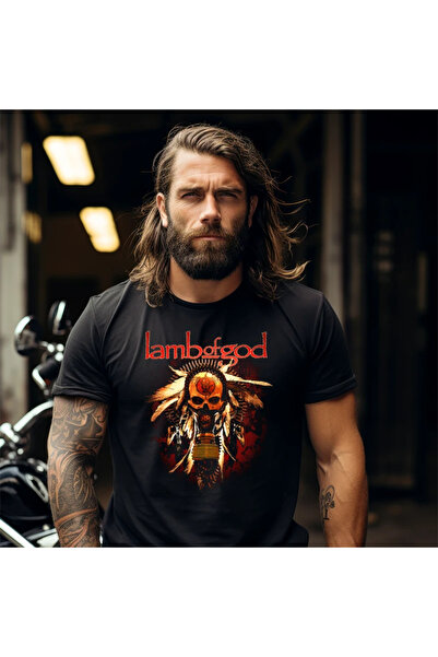 OKTANE Tricou Lamb of God model 3 negru 3XL