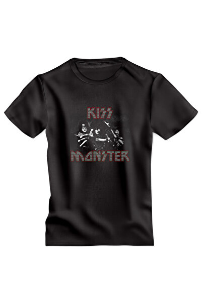 OKTANE Tricou Kiss model 3 negru M