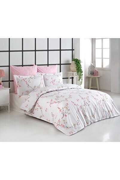 Çapa Home طقم غطاء لحاف مزدوج من قطن البوبلين 100%