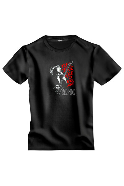 OKTANE Tricou rock AC-DC model 7 negru M