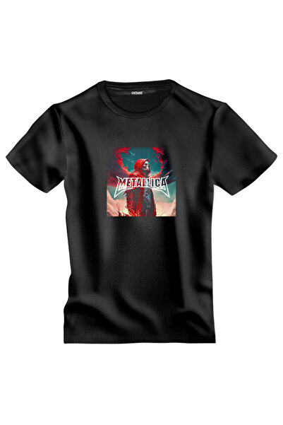 OKTANE Tricou rock Metallica model 63 negru L