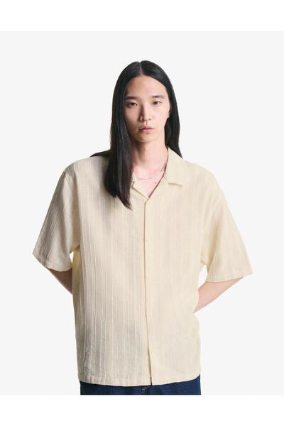 Sheya Short-sleeved shirt, cream - M