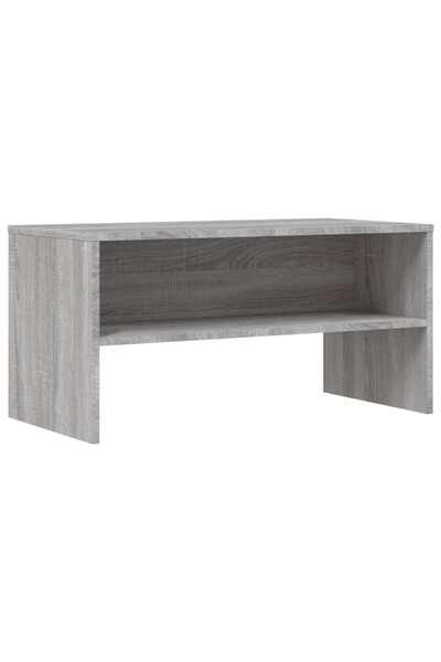 vidaxl Comodă TV, gri sonoma, 80x40x40 cm, lemn prelucrat