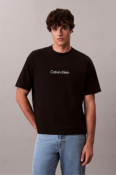 Calvin Klein Tricou bărbați cu logo, negru