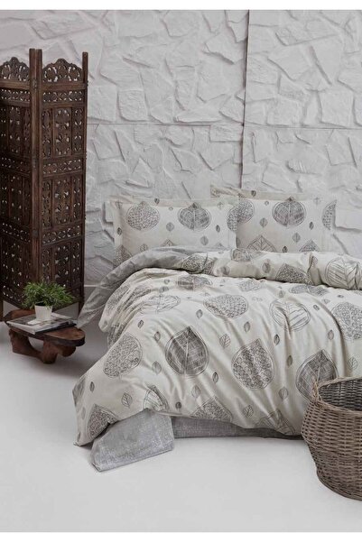 Çapa Home طقم غطاء لحاف مزدوج من قطن البوبلين 100%