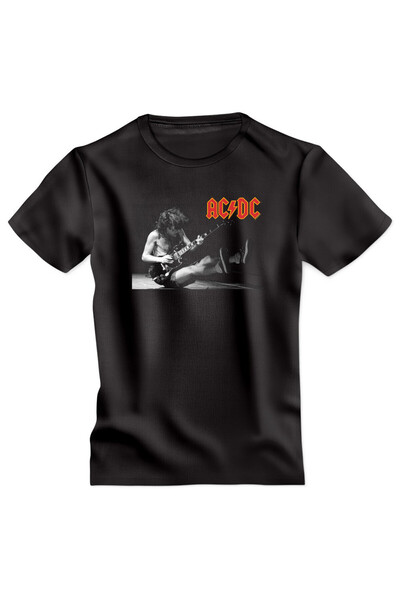 OKTANE Tricou ACDC model 13 negru L