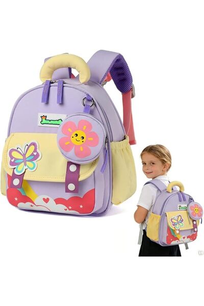 Goodern Children's Backpacks,Kids Backpack with Zipper Coin bag,Elementary Ki...