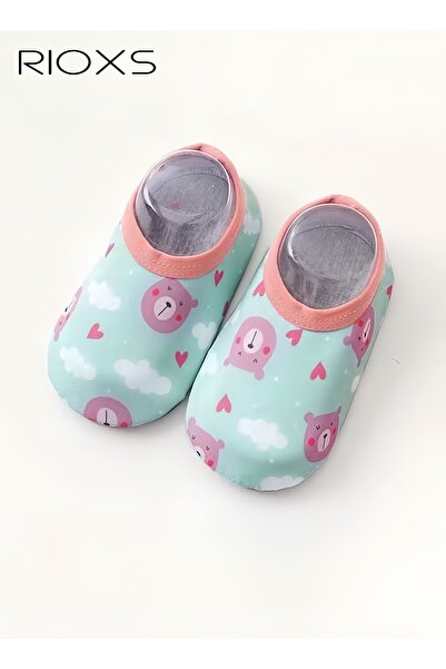 RIOXS Fashion Girls' Boys' Shoes, Comfort Barefoot Socks, Quick-Dry Socks Sho...