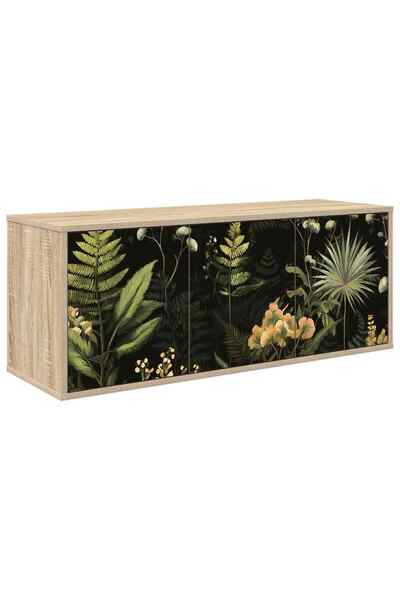 vidaxl Sistem de TV montat pe perete RHENEN 102 x 33 x 40 cm