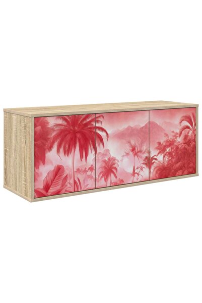 vidaxl Sistem de TV montat pe perete AACHEN 102 x 33 x 40 cm
