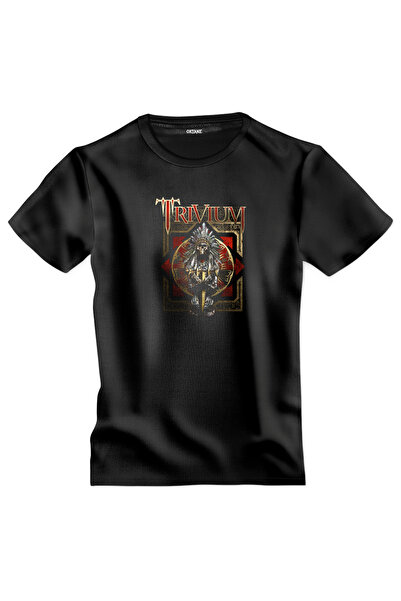 OKTANE Tricou rock Trivium model 3 negru L