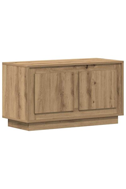 vidaxl Cabinet TV 80 x 35 x 45 cm stejar artizanal Lemn prelucrat
