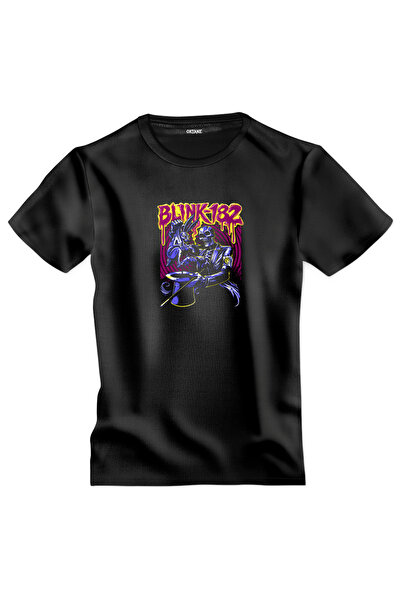 OKTANE Tricou rock Blink 182 model 2 negru L