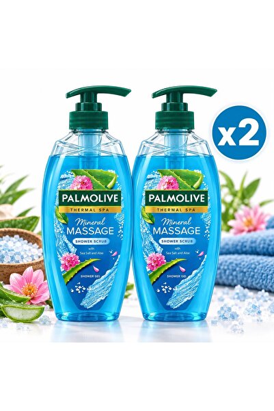 Palmolive 2x 750 Ml gel de dus Massage pump