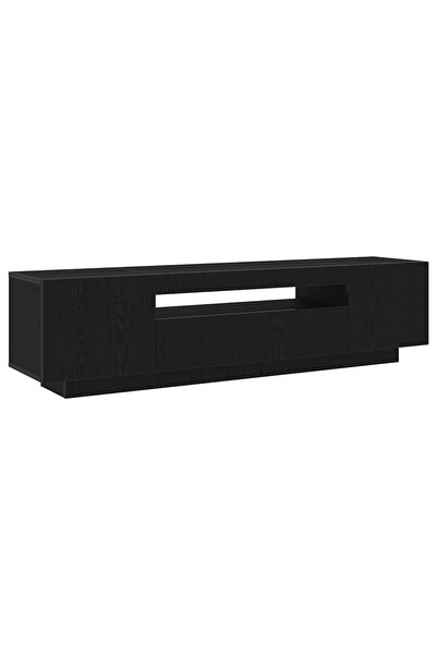 vidaxl Cabinet TV 160 x 35 x 40 cm Negru Lemn prelucrat