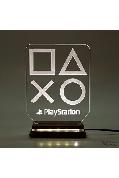 Generic Brand Φωτιστικό LED "Playstation Logo" W00545