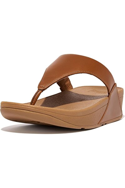 Fitflop صندل نسائي من لولو بتصميم ثونغ مع حزام للقدم من الجلد