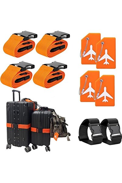Generic Luggage Straps for Suitcases TSA Approved & Luggage Tag Set, Adjustab...