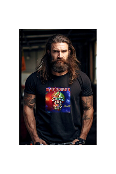 OKTANE Tricou rock Iron Maiden model 42 negru XL