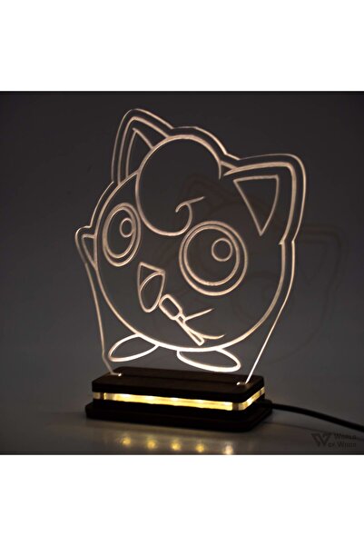 Generic Brand Φωτιστικό LED "Pokemon - Jigglypuff" W00834