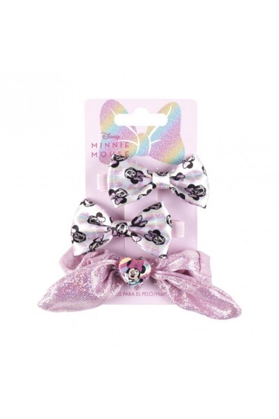 Cerda Hair accessory set 2500002463 Minnie, 3 pieces, pink