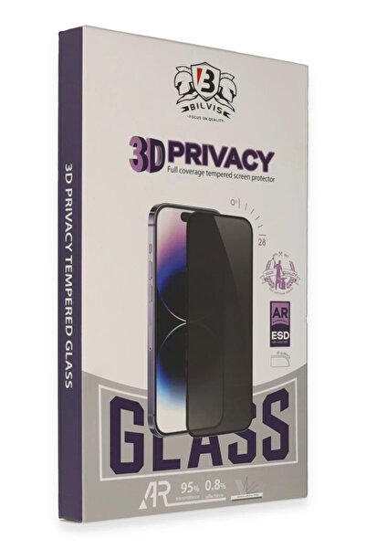 Samsung Galaxy S25 Ultra Uyumlu Bilvis 3D Hayalet Cam Ekran Koruyucu
