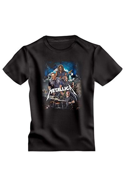 OKTANE Tricou Metallica model 18 negru 2XL