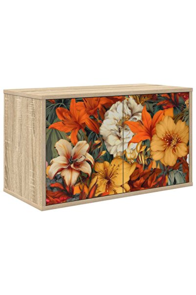 vidaxl Sistem de TV montat pe perete GENNEP 69 x 33 x 40 cm