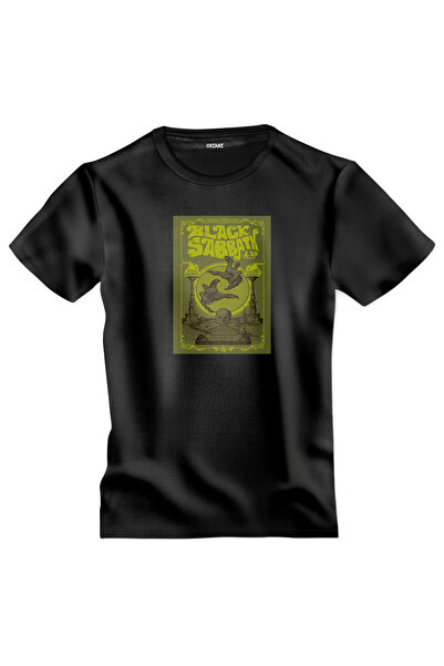OKTANE Tricou rock Black Sabbath model 2 negru S
