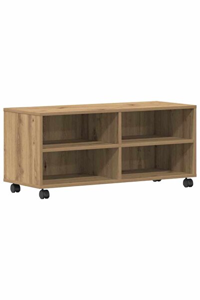 vidaxl Cabinet TV 90 x 35 x 40.5 cm Maro Lemn prelucrat