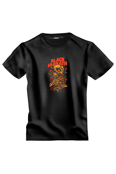 OKTANE Tricou rock Black Sabbath model 6 negru XS