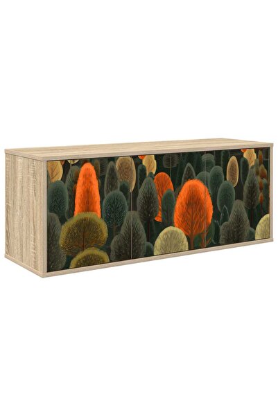 vidaxl Sistem de TV montat pe perete ZAANDAM 102 x 33 x 40 cm