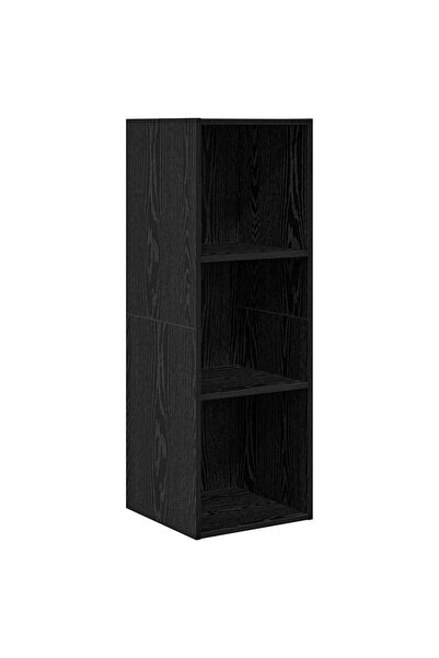 vidaxl Set comodă TV 37 x 37 x 107 cm Stejar Negru Lemn prelucrat