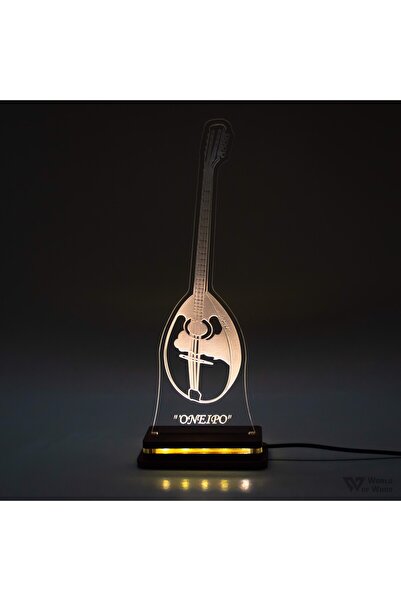 Generic Brand Φωτιστικό LED "Μπουζούκι" W00918