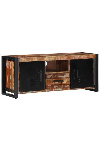 vidaxl Dulap TV 100x30x40 cm lemn masiv recuperat