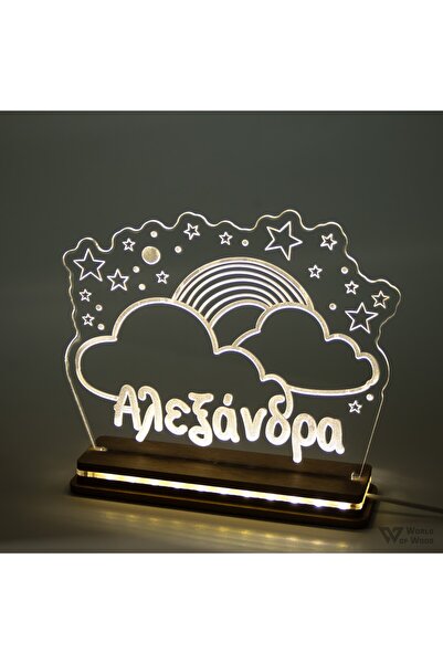 Generic Brand Φωτιστικό LED "Ουράνιο Τόξο" W00438