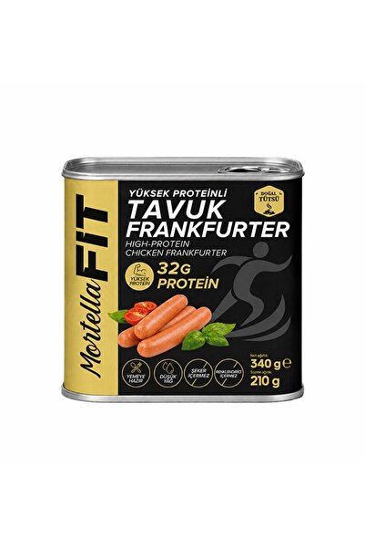 Mortella Yüksek Proteinli Tavuk Frankfurter Konserve 340gr