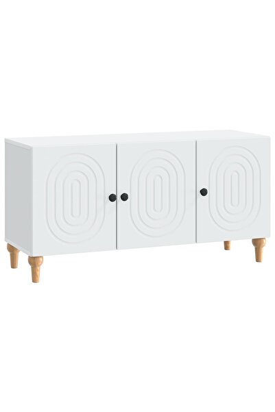 vidaxl Cabinet TV Alb 99 x 34,5 x 50 cm Lemn prelucrat