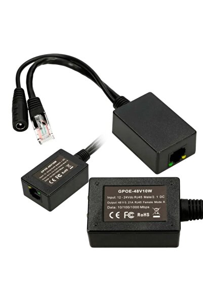 OEM Injector POE 1 port gigabit cu invertor 48V