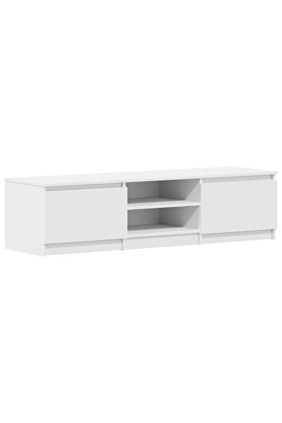 vidaxl Dulap TV, alb, 140x40x35,5 cm, lemn prelucrat