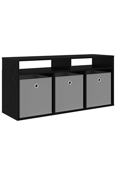 vidaxl Bucătărie joasă cu sertar Stejar Negru 102 x 32 x 48,5 cm