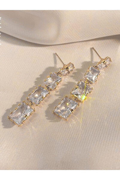 Take Two By Styli Embellished Dangle Earrings