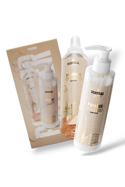 SCANDAL BEAUTY Σετ Περιποίησης Σώματος "Powder Tornado" με άρωμα πούδρας – Λο...