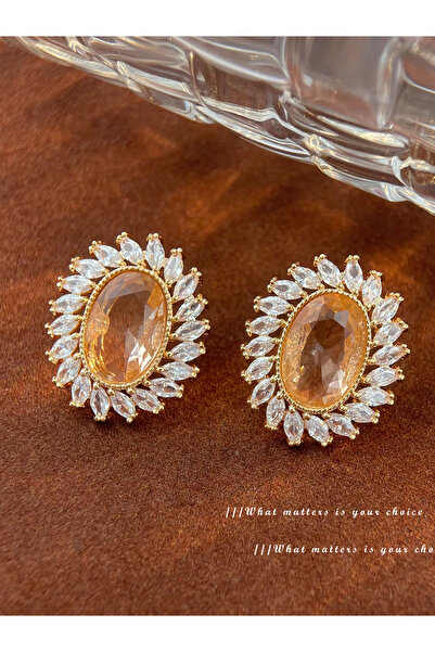 Take Two By Styli Embellished Stud Earrings