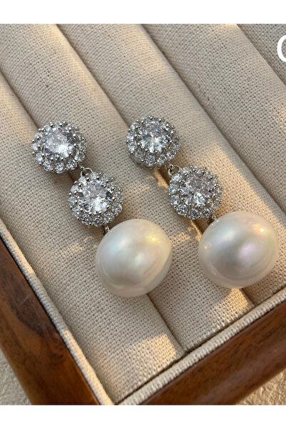 Take Two By Styli Embellished Dangle Earrings