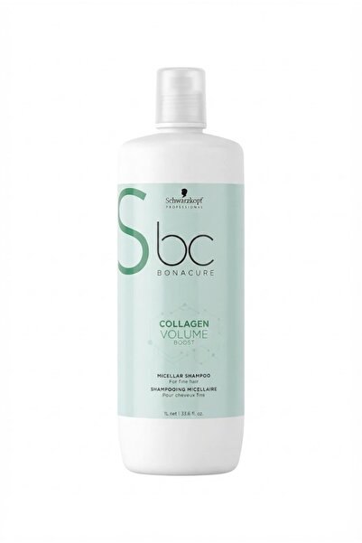 Bonacure Collagen Essence Volume and Fullness Shampoo for Fine Hair 1000 ml -...
