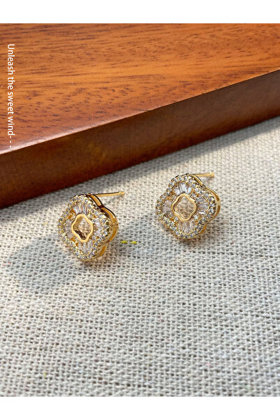 Take Two By Styli Embellished Stud Earrings