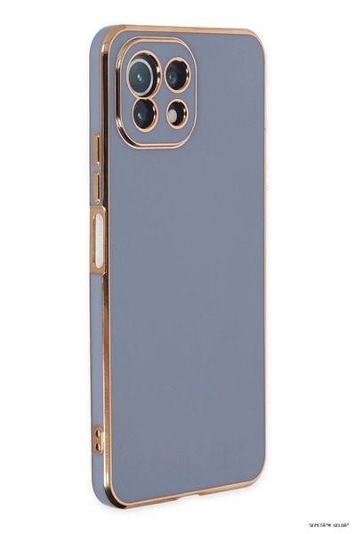 New Face حافظة SPT-GLD Newface لهاتف MI 11 Lite من السيليكون (123753) - أزرق