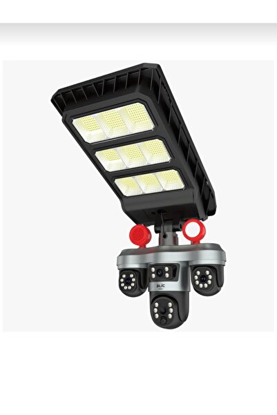 Blic BLM-102 4G Sim Kartlı Solar Güneş Enerjili 9MP 3 Lensli Dış Mekan IP Güv...