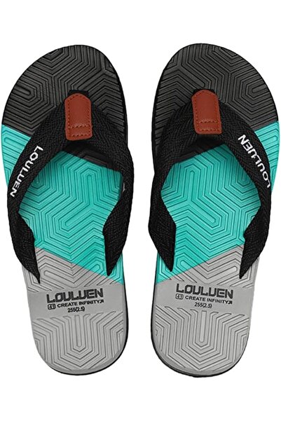 Generic Hxx Men's casual double sole anti-slip wear-resistant flip flops Thon...